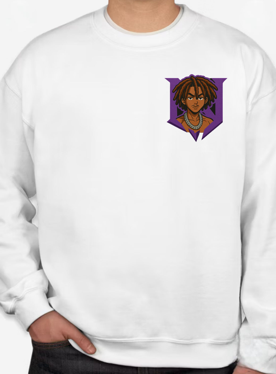 Neyo MOB Crewneck with face