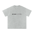 M.O.B. Snow Washed Oversized Cotton T-Shirt